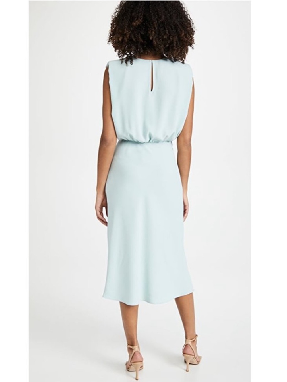 Amanda Uprichard Dress XS Linen Green - Picture 4 of 9
